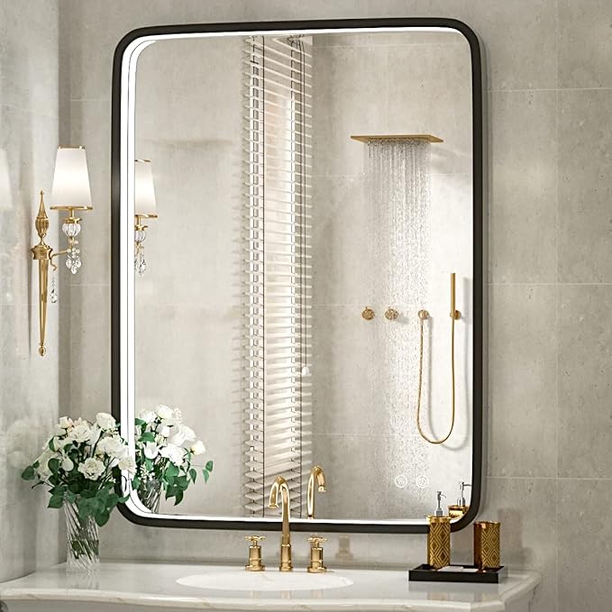 36x28 Inch LED Bathroom Mirror