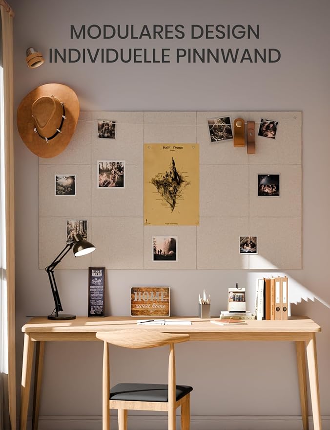 Bumusty Large Cork Board 36" x 24" Alternative
