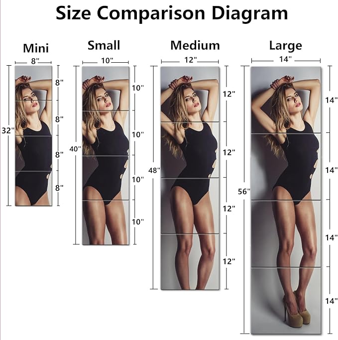 Shatterproof Full Length Mirror Tiles