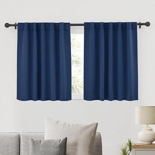 RYB HOME Bathroom Curtains Blackout