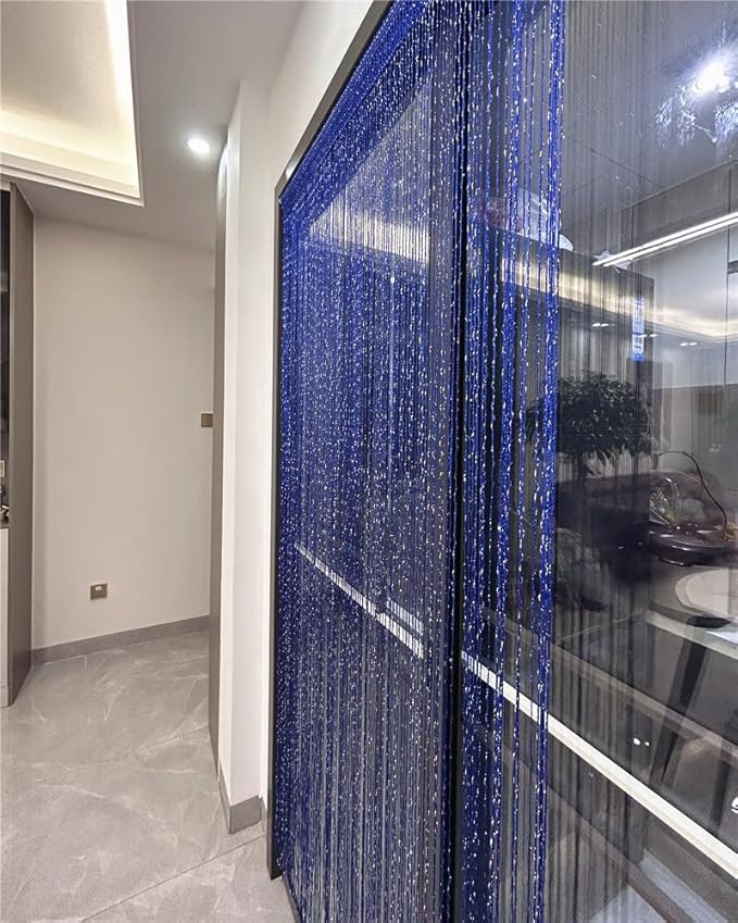 ave split Decorative Door String Curtain Wall Panel Fringe Window Room Divider