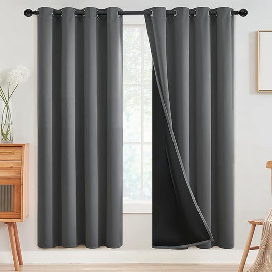 SimpleHome 100% Blackout Curtains