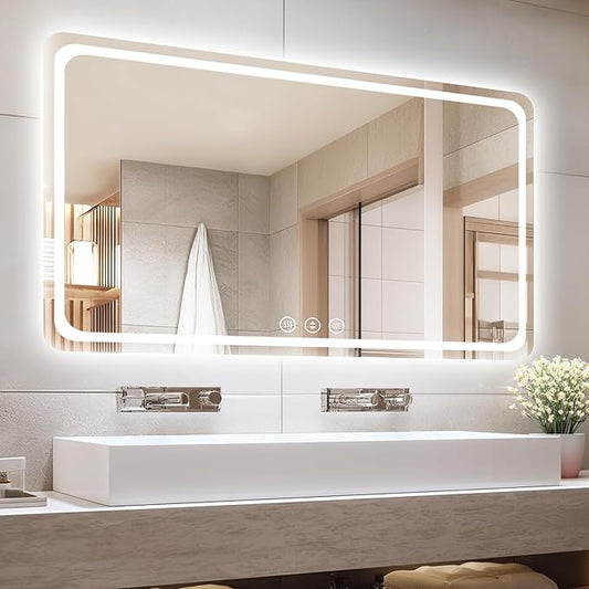 55" x 36" Led Bathroom Mirror