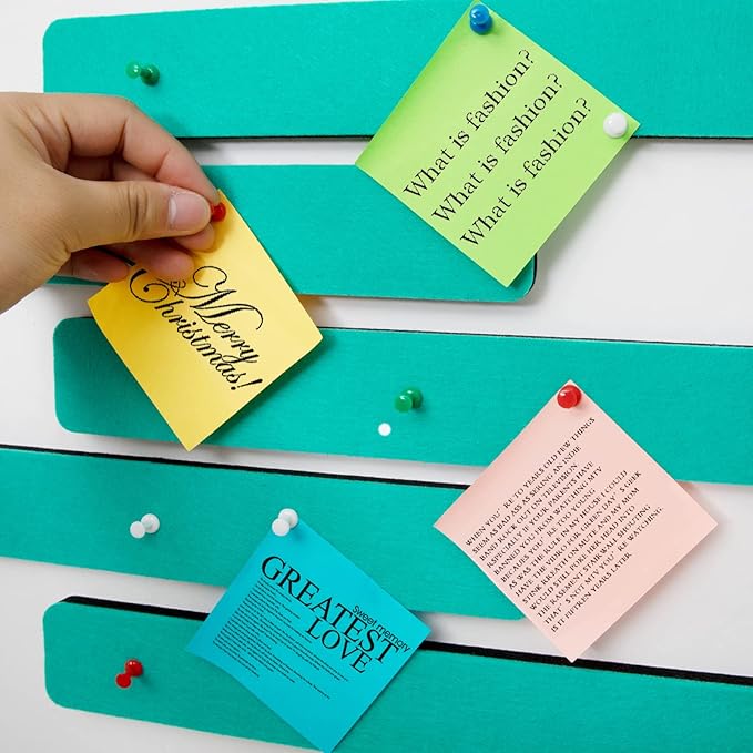 Felt Pin Board Bar Strips Bulletin Board