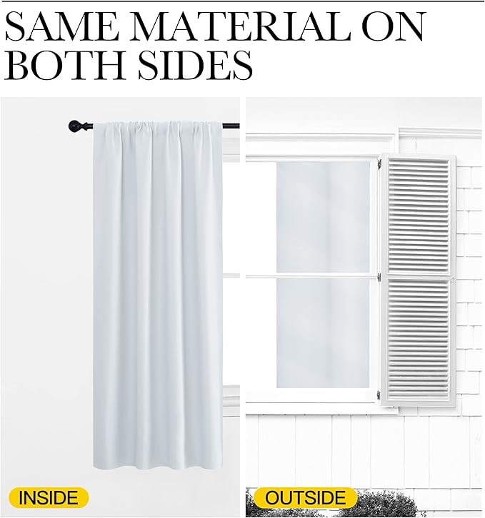 NICETOWN Blackout Curtain Panels