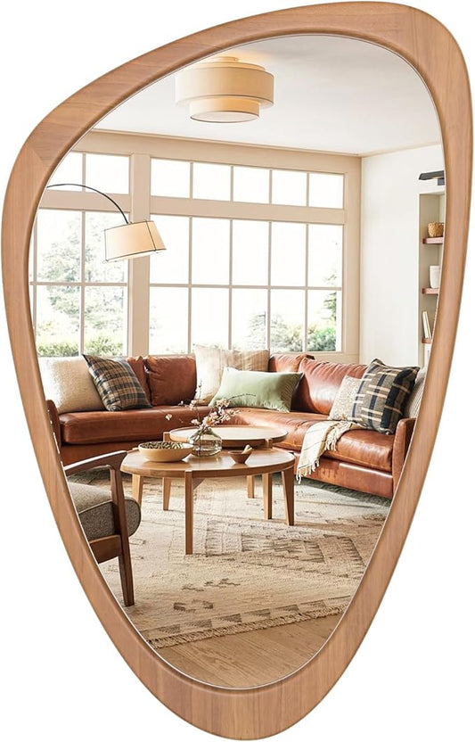 WallBeyond Asymmetrical Mirror, Irregular Wall Mirror, Wall Mirrors Decorative