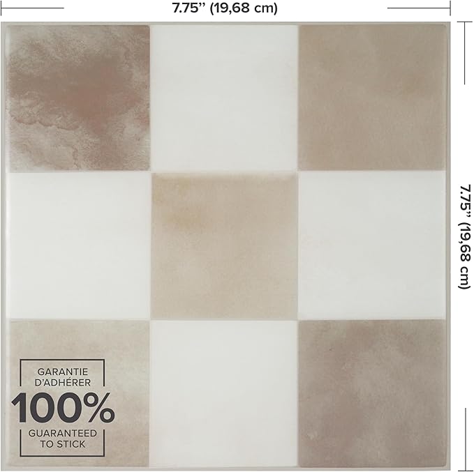 SMART TILES Peel and Stick Backsplash