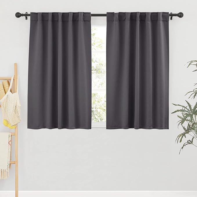 RYB HOME Blackout Curtains for Bedroom, Window Shades Thermal Insulating