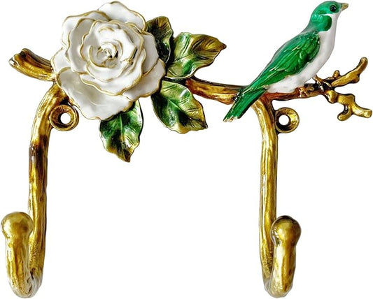 Vintage Bird Shaped Decorative Wall Hook Rack Hanger