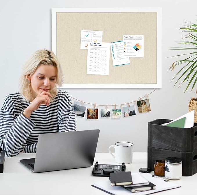 DOLLAR BOSS Cork Board Bulletin Board