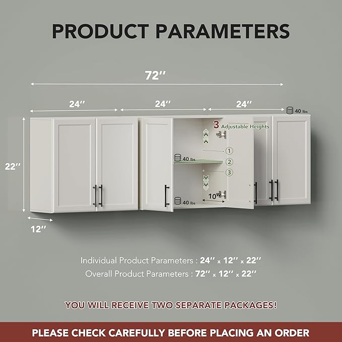 Furnaza Wall Storage Cabinet