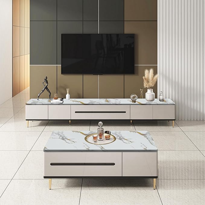 Abyssaly Marble Contact Paper for Countertops Gold Grey White Marble Peel and