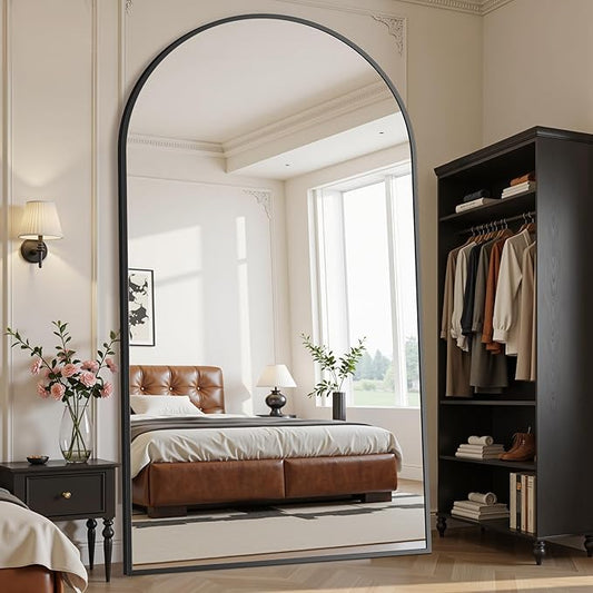 Suidia 86"x46" Arched Full Length Mirror