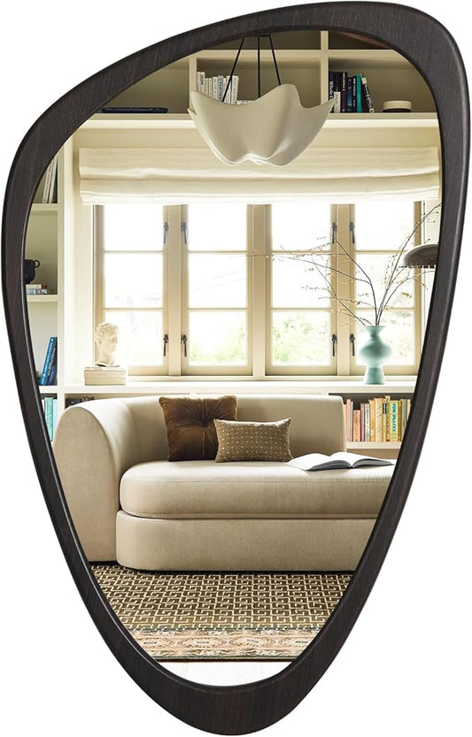 WallBeyond Asymmetrical Mirror, Irregular Wall Mirror, Wall Mirrors Decorative