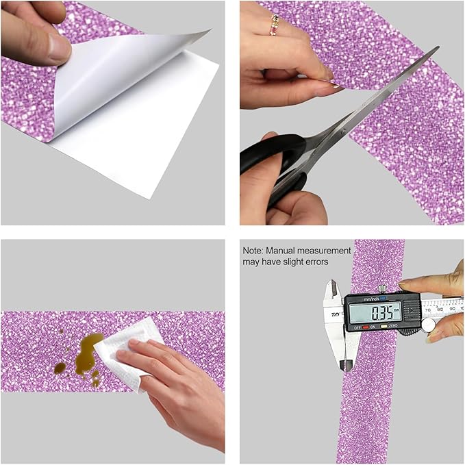 HOMETITUTE Wallpaper Border Peel and Stick Decorative Wall Trim Self Adhesive