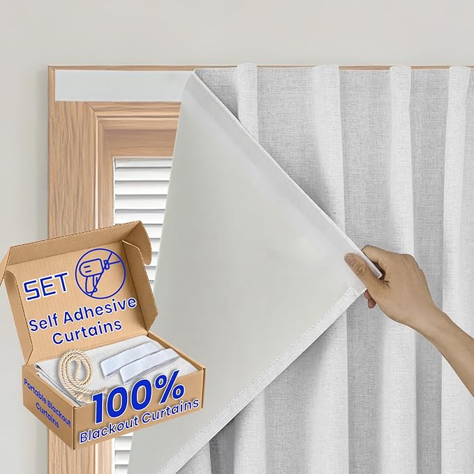 Peel & Stick Total 100% Blackout Shade