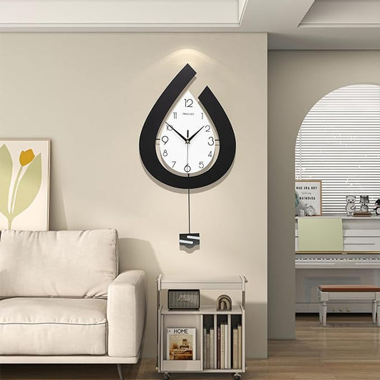Large Decorative Wall Clock for Living Room Decor Big Pendulum Modern Wall