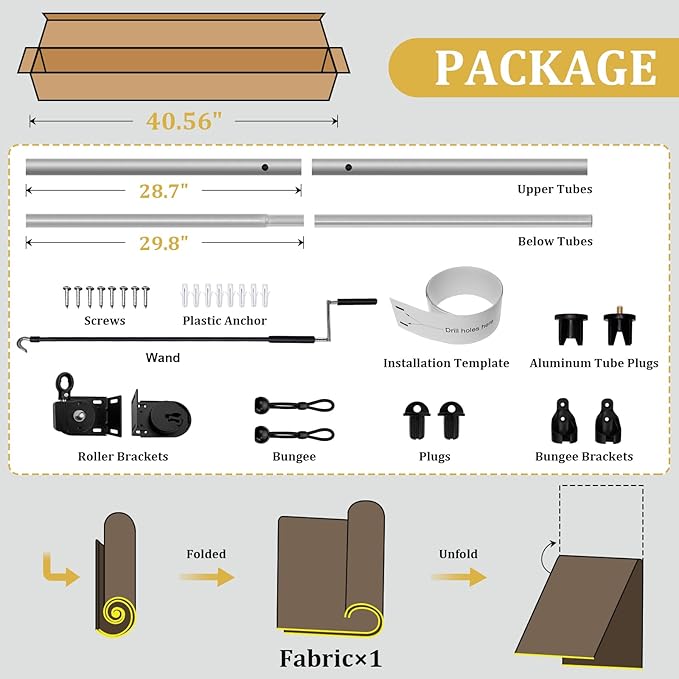 Shade&Beyond Outdoor Roller Shades