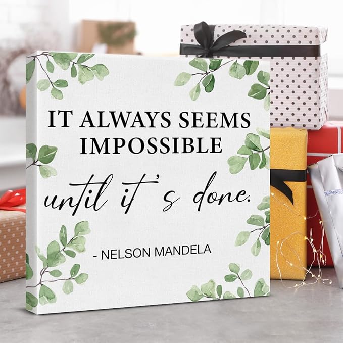 Inspirational Wall Art Motivational Painting Wall Decor
