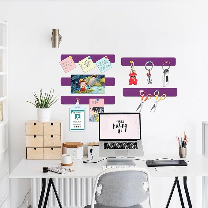Felt Pin Board Bar Strips Bulletin Board
