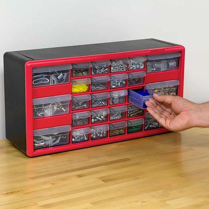 Akro-Mils 26-Drawer Plastic Drawer Storage Cabinet