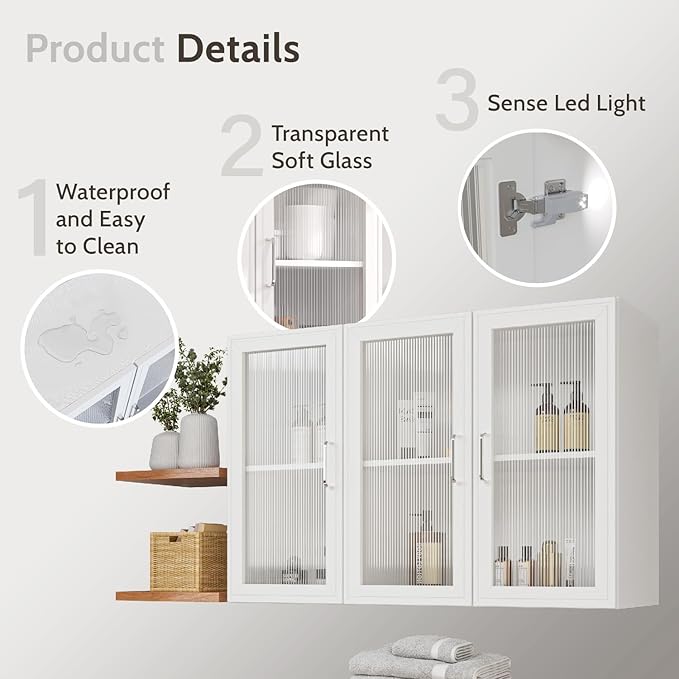 Furnaza Wall Storage Cabinets