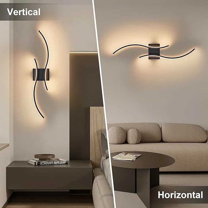Battery Operated Wall Sconces Set of Two