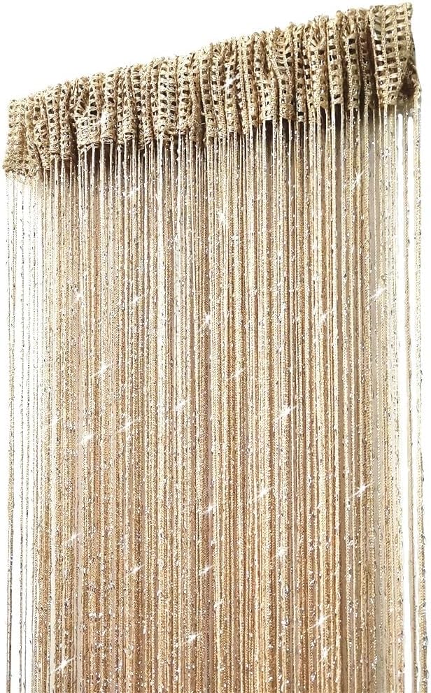 ave split Decorative Door String Curtain Wall Panel Fringe Window Room Divider