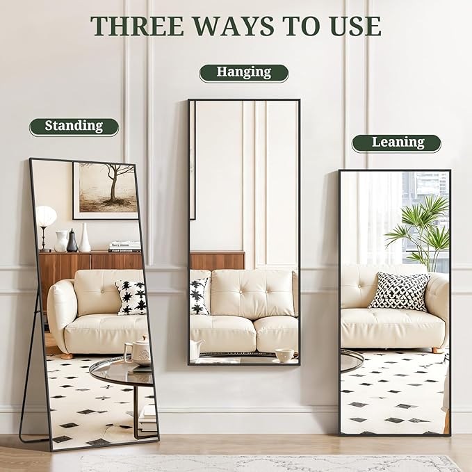 Mirror Full Length 56"x21" Full Body Floor Mirror