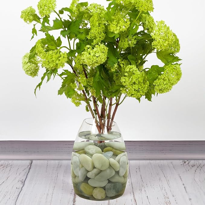 FANTIAN 10 lbs River Rocks, 1-2 Inch Polished Pebbles for Indoor Plants, Decorative River Stones for Succulent, Landscaping, Vases, Backyard, Crafting and Garden
