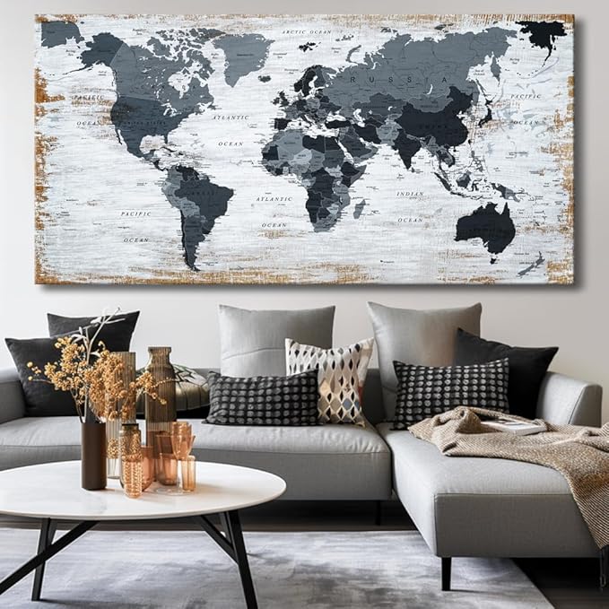 Canvas Wall Art Black Wall Decor Office Pictures
