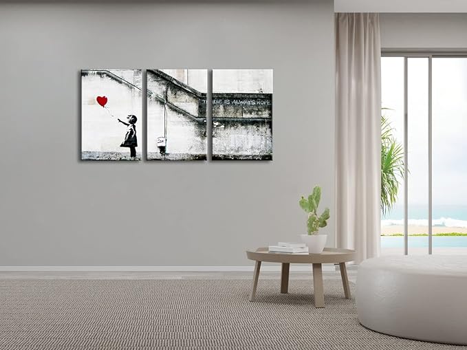 Wieco Art Banksy Grafitti Girl