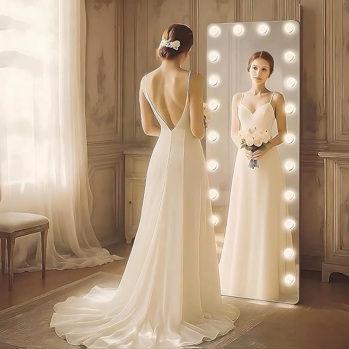 Kosmonia 66x22 Hollywood Full Length Mirror