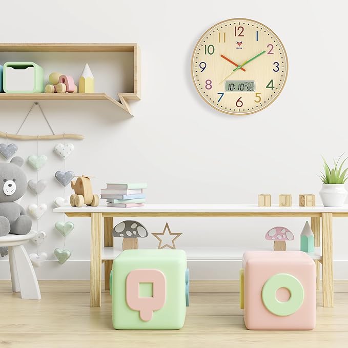 Foxtop Digital and Analog Learning Clock