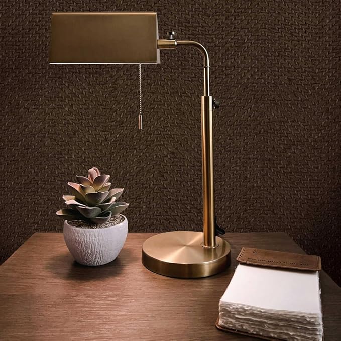 Tempaper x Jeremiah Brent Brown Textured Faux Grasscloth Parquet Removable Peel