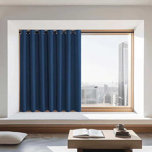 NICETOWN Blackout Curtains 72 inches Long, Grommet Privacy Window Thermal