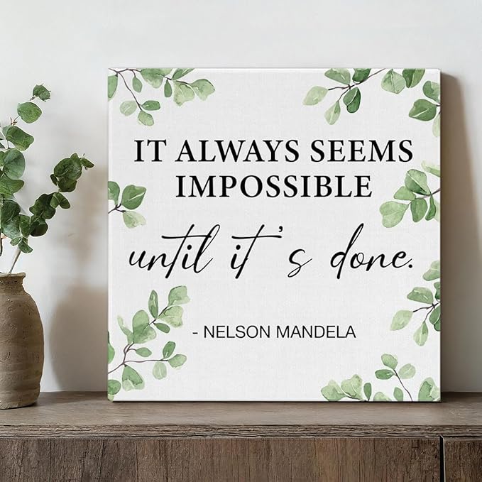 Inspirational Wall Art Motivational Painting Wall Decor