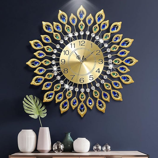 24.0 Inch Gold Large Wall Clocks