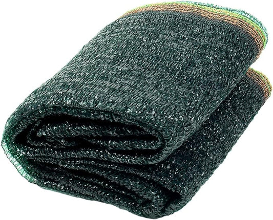 Cool Area 40% 8x12ft Sunblock Shade Cloth Cover Mesh UV Resistant Net for Garden Flower Plant Greenhouse, Dark Green