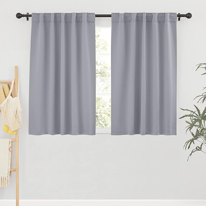 RYB HOME Blackout Curtains for Bedroom, Window Shades Thermal Insulating