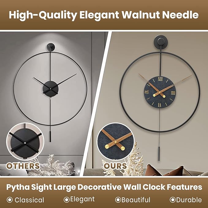 Large Modern Wall Clock, Wall Clocks