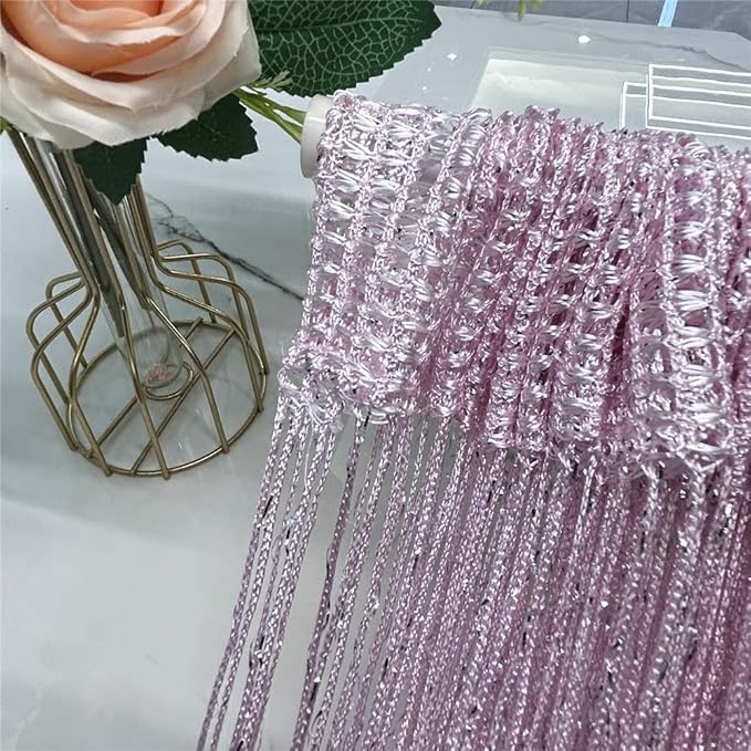 ave split Decorative Door String Curtain Wall Panel Fringe Window Room Divider