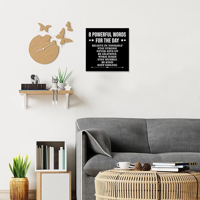 Inspirational Wall Decor, Motivational Canvas Painting Wall Art