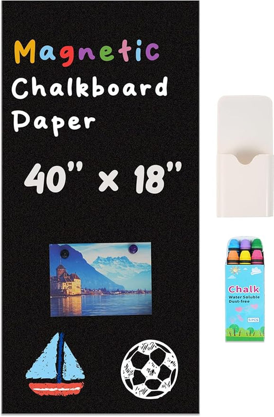 YOUNGJQ Magnetic Chalkboard Contact Paper