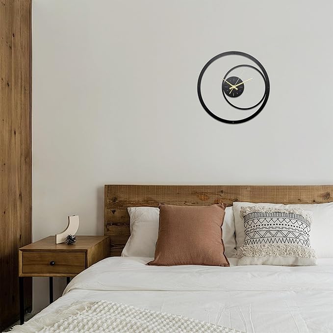Minimalist Metal Wall Clock