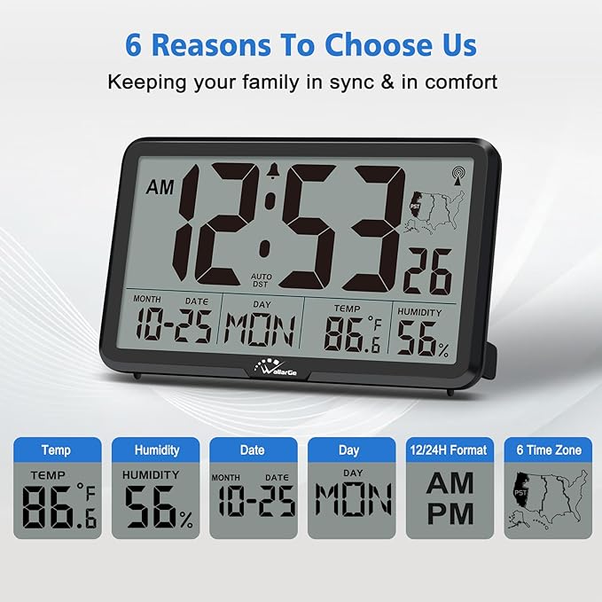 WallarGe Atomic Wall Clock