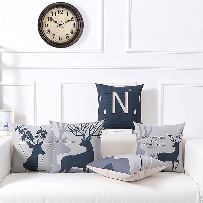 TOPZEA Retro Wall Clock, 12 Inch Silent Non-Ticking Classic Clocks Decorative