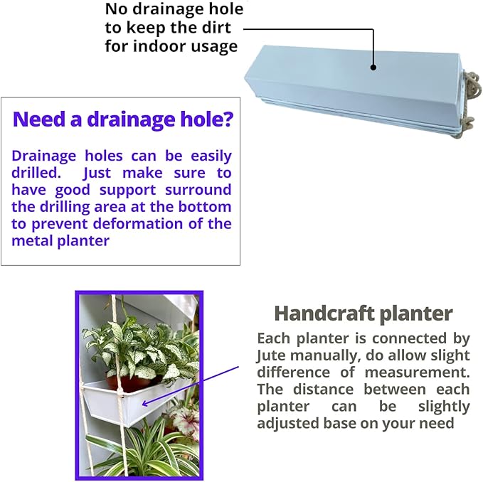 LaLaGreen Hanging Wall Planter