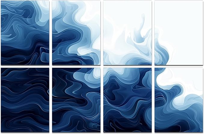 FurnoFlexArt Acoustic Panels Tiles Decorative Room Sound Proof Foam Absorbing