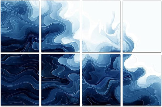 FurnoFlexArt Acoustic Panels Tiles Decorative Room Sound Proof Foam Absorbing